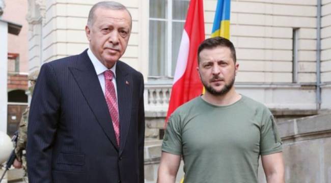 Erdoğan Zelenskiy ile görüştü
