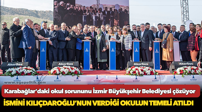 İsmini Kılıçdaroğlu’nun verdiği okulun temeli atıldı