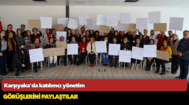 Karşıyaka’da katılımcı yönetim