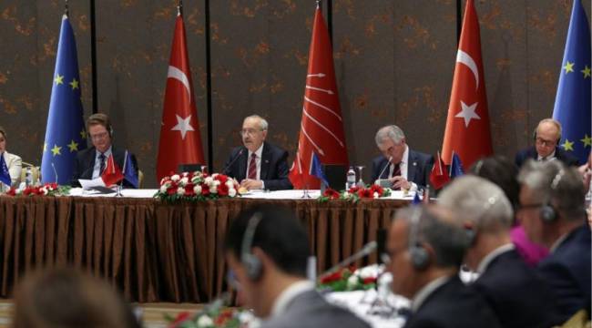 Kılıçdaroğlu, AB ülkelerinin büyükelçileri ile görüştü