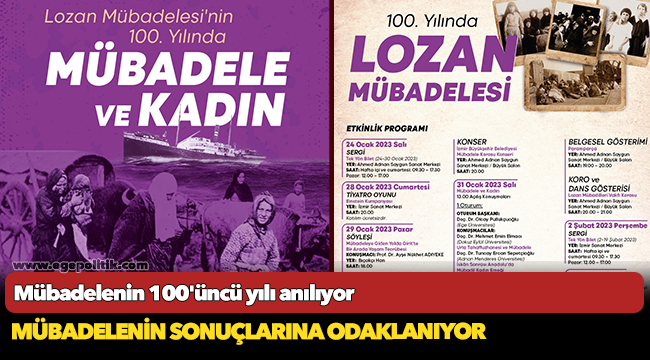 Mübadelenin 100'üncü yılı anılıyor