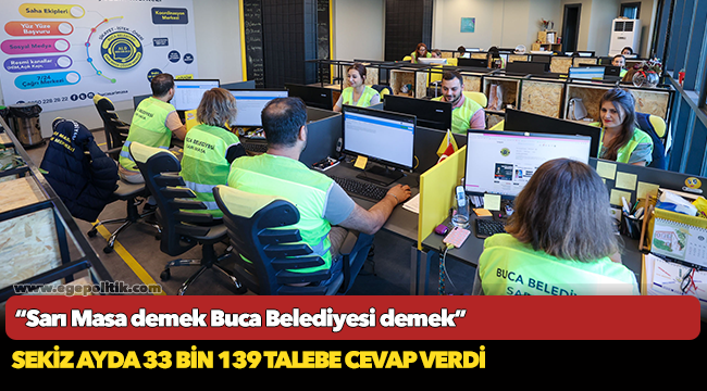 “Sarı Masa demek Buca Belediyesi demek”