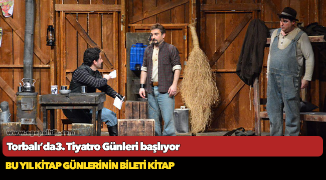 Torbalı’da 3. Tiyatro Günleri başlıyor