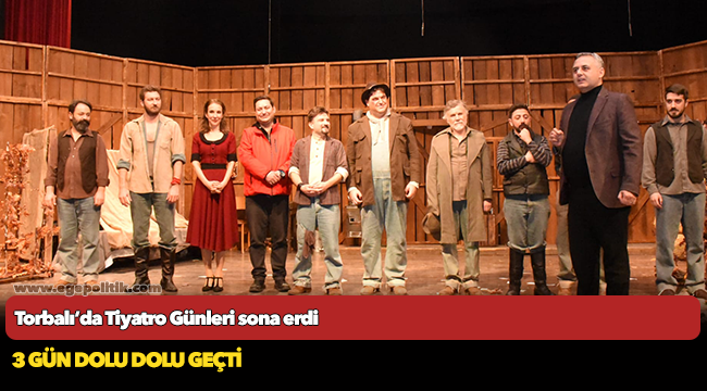 Torbalı’da Tiyatro Günleri sona erdi