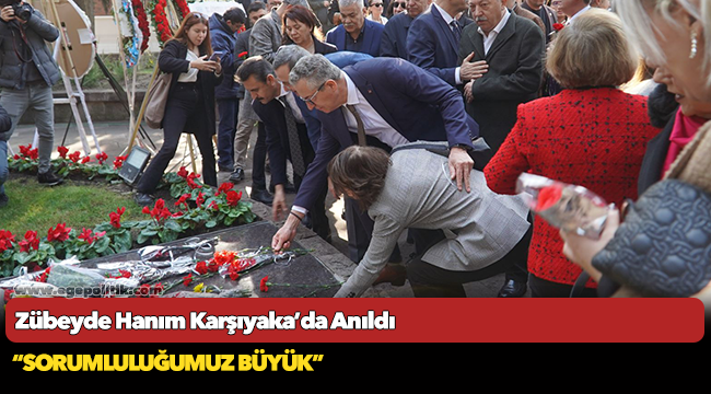 Zübeyde Hanım Karşıyaka’da Anıldı