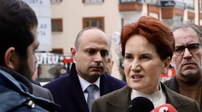 Akşener: Ne desem kabahat oluyor, ortak aday 2 Mart'ta konuşulur