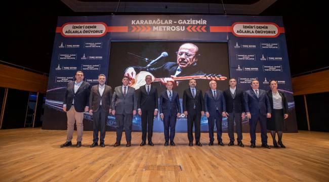 Başkan Soyer İzmir’in raylı sistemlerdeki yeni hedefini açıkladı