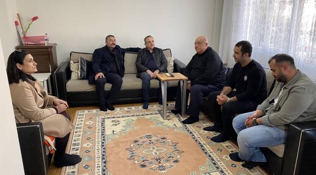 Başkan Sürekli dernek ve depremzede ziyaretlerini sürdürüyor