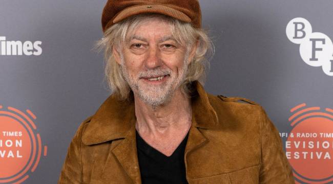"Bir Kira Bir Yuva" kampanyasına bir destek de Bob Geldof'tan geldi