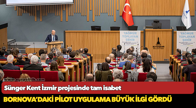 Bornova’daki pilot uygulama büyük ilgi gördü