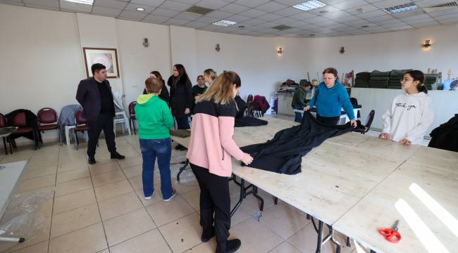 Bucalı kadınlardan afet bölgesine destek