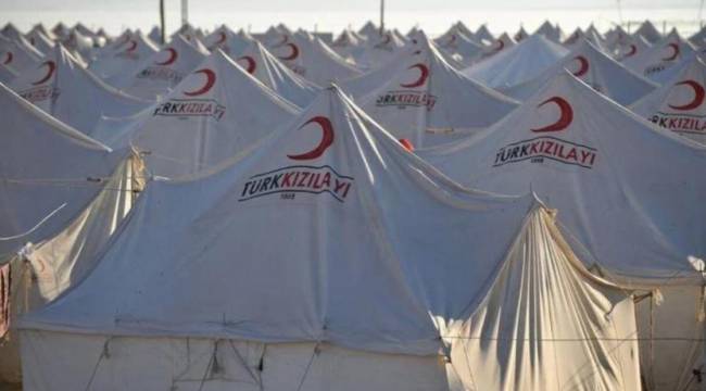 Çadır satan Kızılay hakkında suç duyurusu