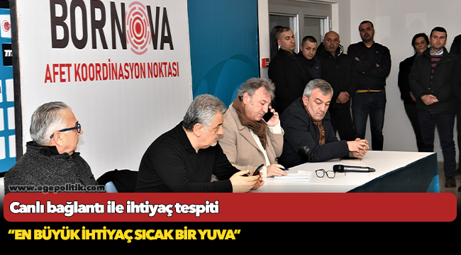 Canlı bağlantı ile ihtiyaç tespiti