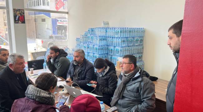 Güzelbahçe'den 3 günde 5 bin depremzedeye ulaştılar