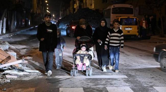 Hatay'da 6,4 büyüklüğünde deprem meydana geldi