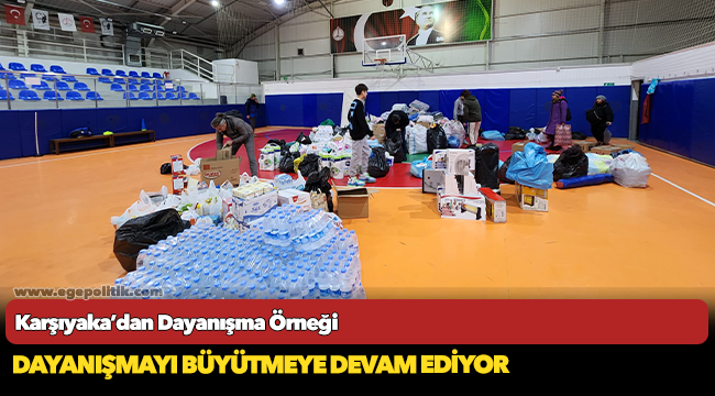 Karşıyaka’dan Dayanışma Örneği