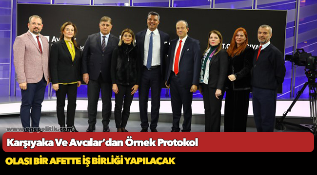 Karşıyaka Ve Avcılar’dan Örnek Protokol