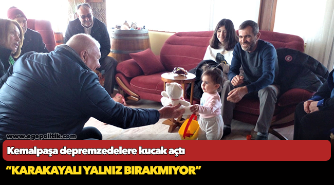 Kemalpaşa depremzedelere kucak açtı