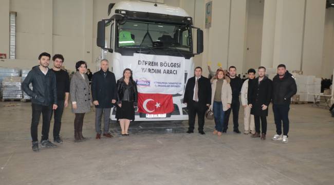 KESİAD’dan deprem bölgesine üç tır destek