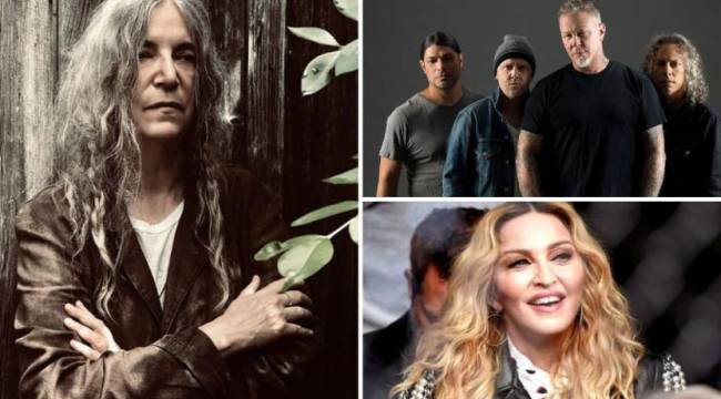 Madonna, Metallica ve Patti Smith depremzedeler için destek istedi
