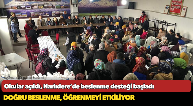 Okular açıldı, Narlıdere’de beslenme desteği başladı