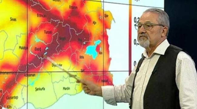 Prof. Dr. Naci Görür Erzincan-Bingöl fayı için uyardı: 'Yakında kırılır'