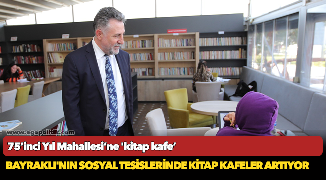 75’inci Yıl Mahallesi’ne 'kitap kafe’
