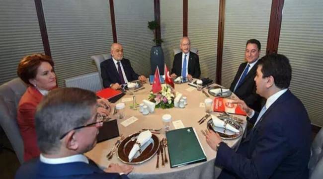 Altılı Masa cumhurbaşkanı adayı için toplanıyor