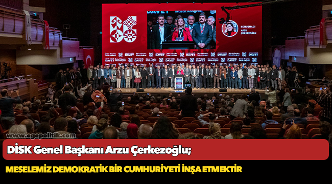 Arzu Çerkezoğlu: Meselemiz demokratik bir cumhuriyeti inşa etmektir