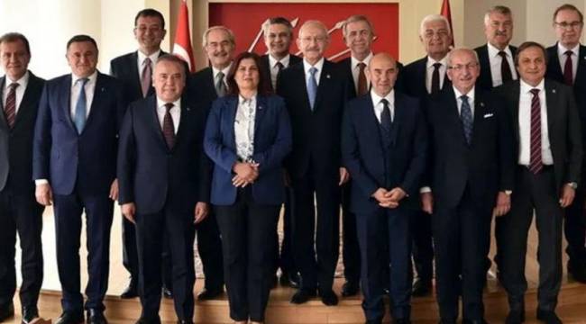 CHP'li büyükşehir belediye başkanlarından Kılıçdaroğlu'na destek
