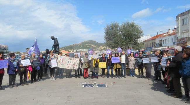 Dünya Kadınlar Günü'nde Foça Barış Kadınlarından çağrı