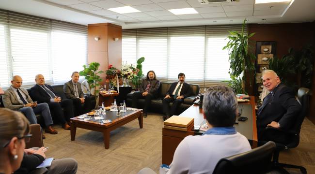 İKÇÜ’den İAOSB’ye Tebrik Ziyareti