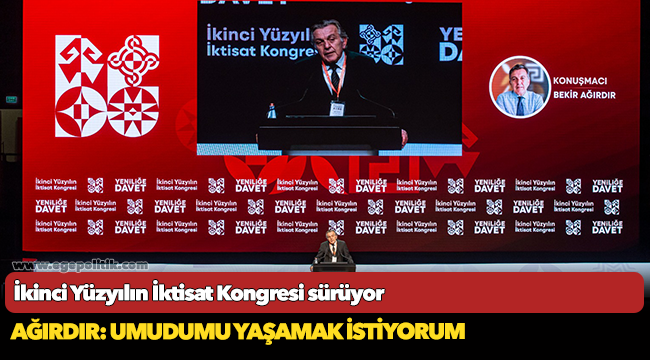 İkinci Yüzyılın İktisat Kongresi sürüyor
