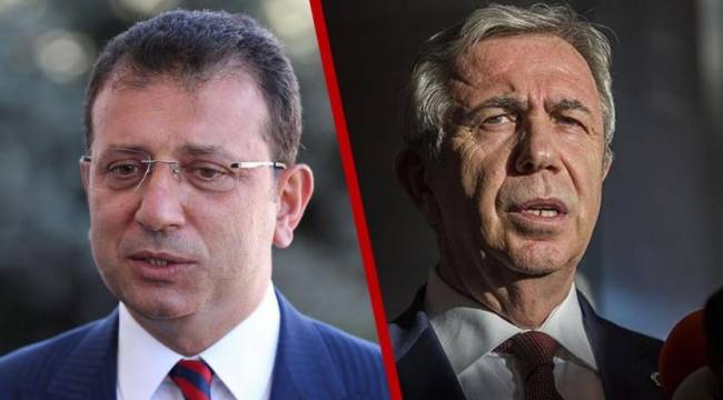 İmamoğlu ve Mansur Yavaş'tan Kılıçdaroğlu'na destek mesajı