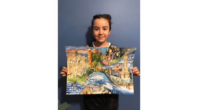 İzmirli Lara ve Masal, Japonya’daki yarışmada “Kanagawa Prize” ödülüne layık görüldü