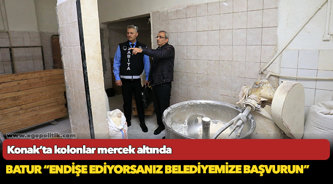 Konak’ta kolonlar mercek altında