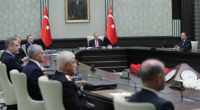 MGK toplantısı sona erdi