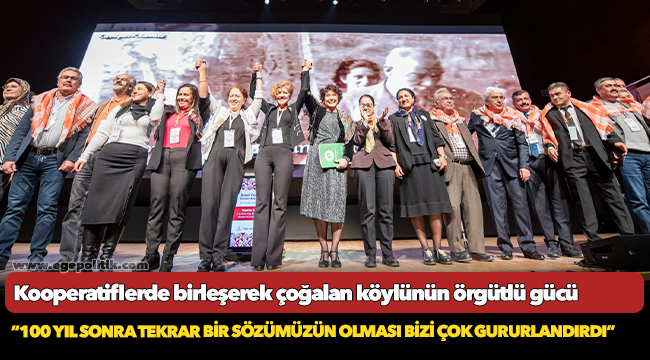 Neptün Soyer: “100 yıl sonra tekrar bir sözümüzün olması bizi çok gururlandırdı”