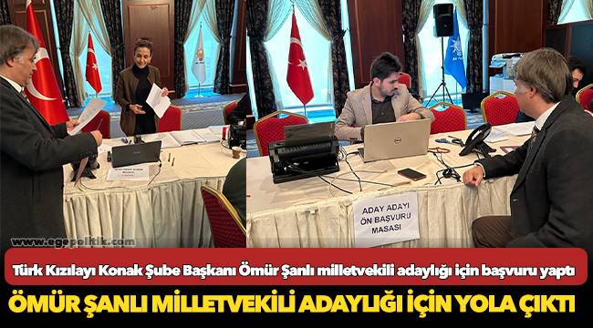 Ömür Şanlı milletvekili adaylığı için yola çıktı
