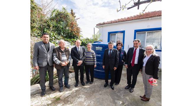 Yağmur suyu hasadı depoları Bademler’de vatandaş ile buluştu