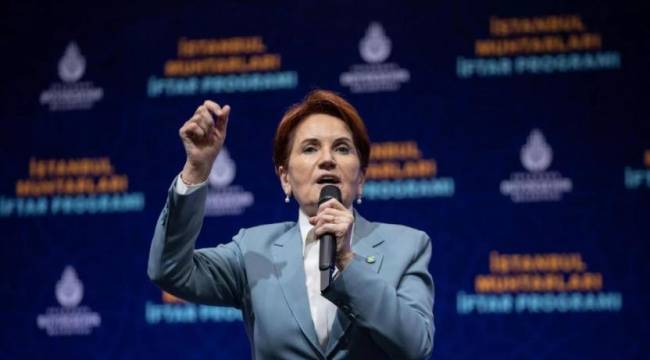 Akşener, ‘’Sayın Erdoğan Biz Sizi Saygıyla Uğurlayacağız”
