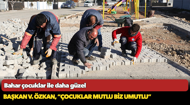 Bahar çocuklar ile daha güzel