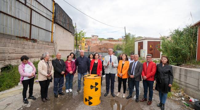 Başkan Arda: “İzmir’in Çernobil’ini biz temizleyeceğiz”