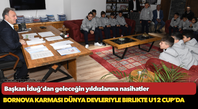 Başkan İduğ’dan geleceğin yıldızlarına nasihatler