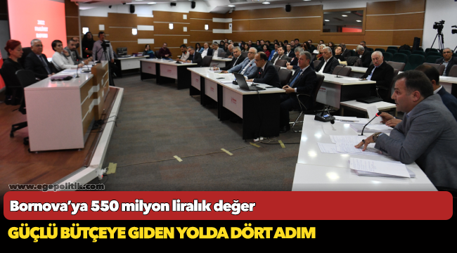 Bornova’ya 550 milyon liralık değer