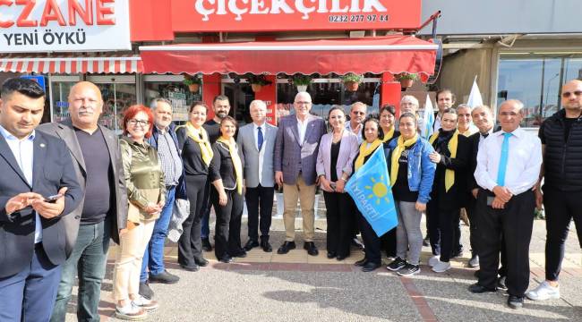 Dervişoğlu Narlıdere ve Balçova’da sahaya indi