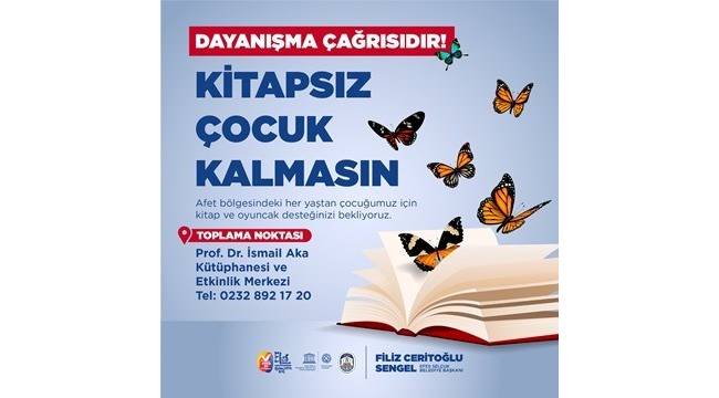 EFES SELÇUK BELEDİYESİ&#039;NDEN DEPREM BÖLGESİ İÇİN KİTAP ÇAĞRISI