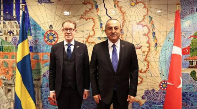 Finlandiya NATO&#039;ya katılırken, Çavuşoğlu İsveç Dışişleri Bakanı&#039;yla görüştü