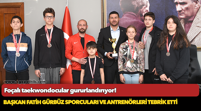 Foçalı taekwondocular gururlandırıyor!