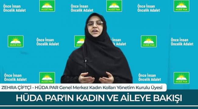 HÜDA PAR'lı Çiftçi: Evlilik dışı ilişkilerin önüne geçilmelidir